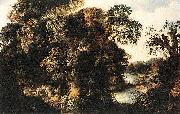 Alexander Keirincx Forest Scene oil painting reproduction